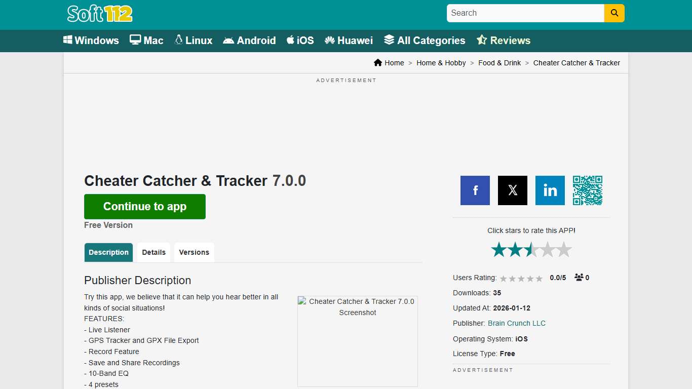 Cheater Catcher & Tracker 7.0.0 Free Download